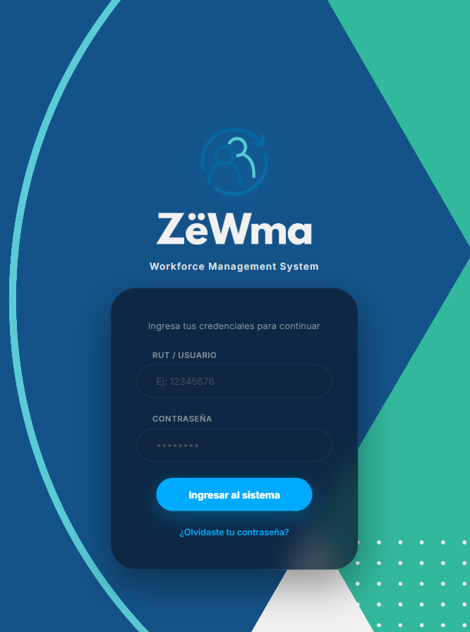Login Móvil Real Zëwma